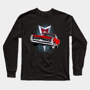 Red 67 Pontiac GTO Long Sleeve T-Shirt